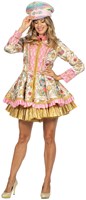 Carnavalsjas Dames Leopard Roze