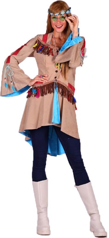 Hippie Damesjas Woodstock Luxe (2)