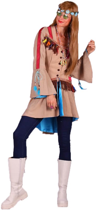 Hippie Damesjas Woodstock Luxe (3)