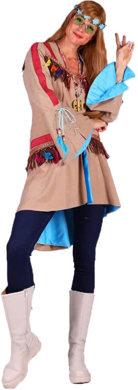 Hippie Damesjas Woodstock Luxe (4)