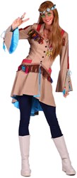 Hippie Damesjas Woodstock Luxe