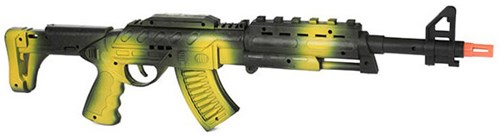 Speelgoed Machinegeweer Camouflage - 51cm