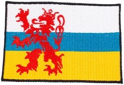 Embleem Vlag Limburg - 6x8,5cm