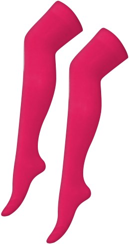 Dames Sokken Neon Pink