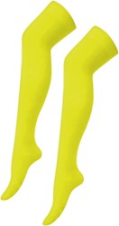 Dames Sokken Neon Geel