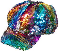 Pet Pailletten Regenboog-Zilver
