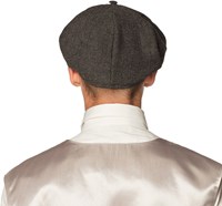 Peaky Blinders Pet Grijs (voorbeeld achterkant)