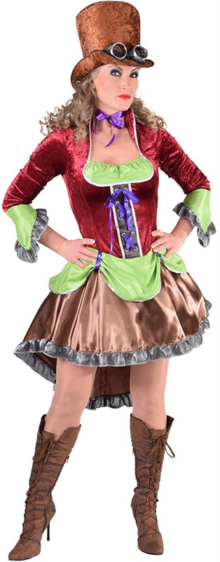 Damesjurk Steampunk Burlesque