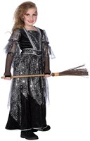Heksenjurk Spider Witch voor meisjes (zijkant)