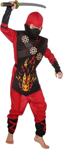 Ninja Kostuum Fire voor kinderen