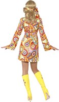 Hippie Jurkje Clementine voor dames (achterkant)