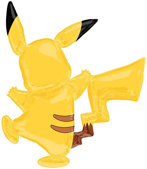 Airwalker Pikachu Ballon (132cmx139cm) (achterkant)