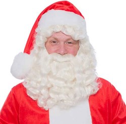 Baardstel Kerstman Kanekalon