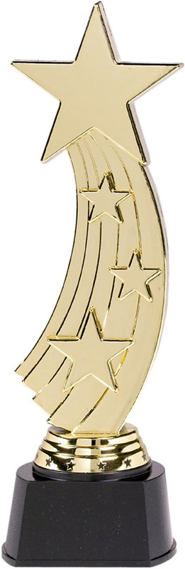 Trofee Stars Goud (24 cm)