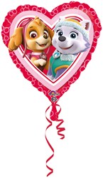 Folieballon Paw Patrol Hart (43cm)