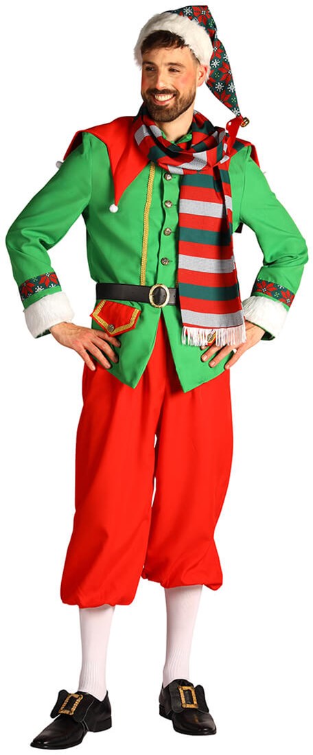 Herenkostuum Kerstelf Luxe