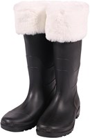 Kerstman Laarzen Luxe met Bont