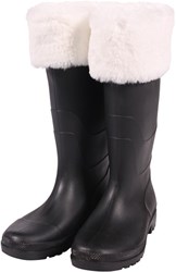 Kerstman Laarzen Luxe met Bont