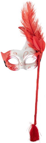 Oogmasker op Stok Rood