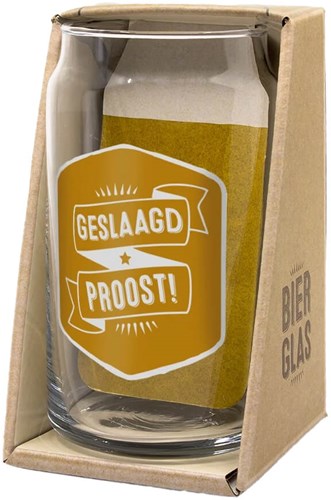 Bierglas Geslaagd