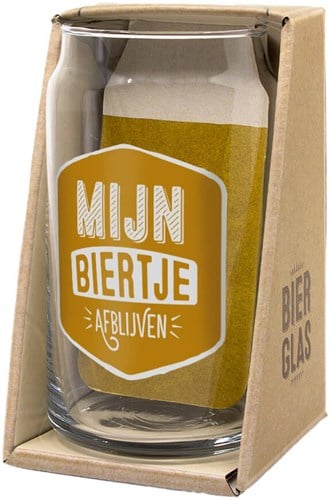Bierglas Mijn Biertje Afblijven