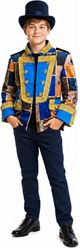 Carnavalsjas Kind Spring Fair Patchwork Blauw