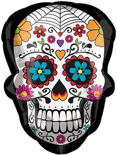 Folieballon Day Of The Dead - 45x60cm