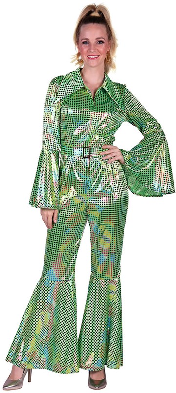 Disco Jumpsuit Green Rainbow (3)