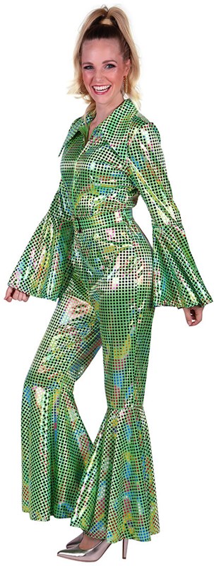 Disco Jumpsuit Green Rainbow (4)