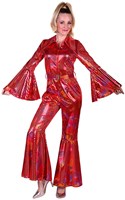 Disco Jumpsuit Red Rainbow (2)