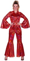 Disco Jumpsuit Red Rainbow (4)