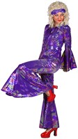 Disco Jumpsuit Purple Rainbow (2)