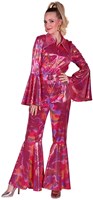 Disco Jumpsuit Pink Female