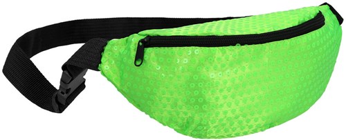 Pailletten Heuptasje Neon Groen (product)