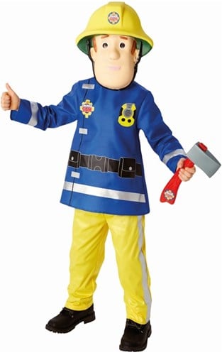 Kinderkostuum Brandweerman Sam Luxe