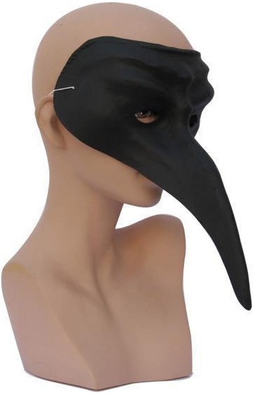 Venetiaans Snavelmasker Zwart