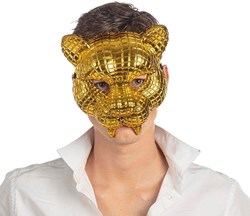 Masker Squid Game VIP Guest Goud