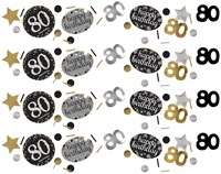 Confetti 80 Sparkling Celebrations Silver & Gold