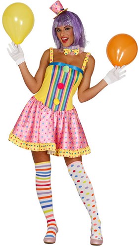 Dameskostuum Sexy Clowntje Candy