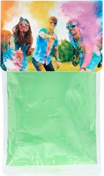 Holi Festival Kleurpoeder Groen - 70gr