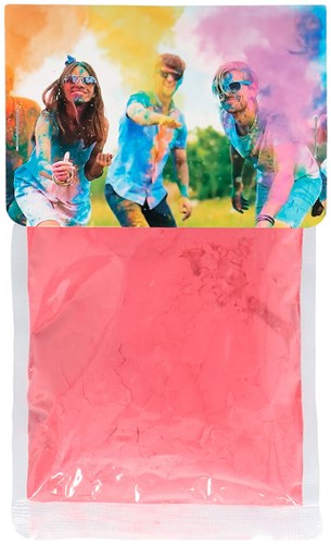 Holi Festival Kleurpoeder Roze - 70gr