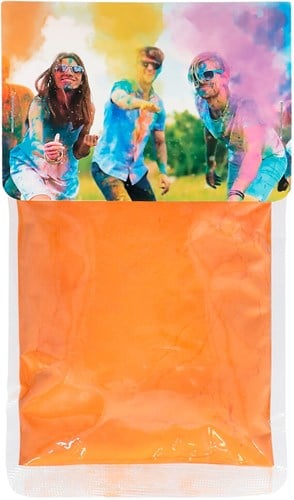 Holi Festival Kleurpoeder Oranje - 70gr