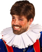 Pieten Pruik Pietro Donkerbruin
