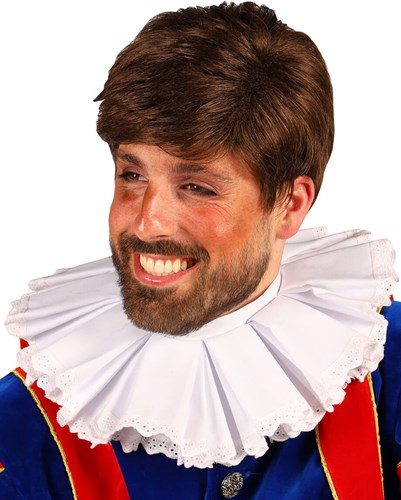 Pieten Pruik Pietro Donkerbruin