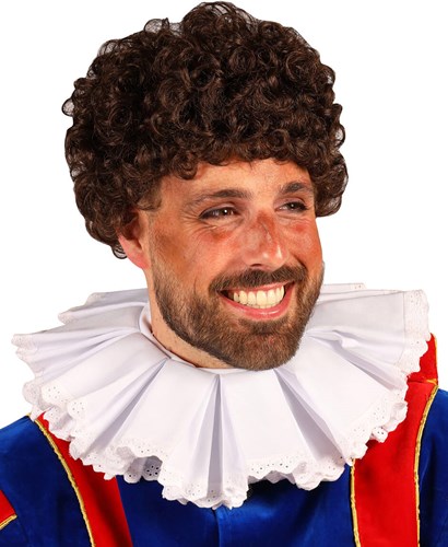 Pieten Pruik Petros Donkerbruin