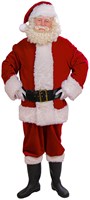 Kerstman Pak Fluweel Luxe