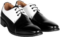 Heren Schoenen Zwart-Wit Luxe