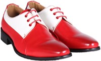 Heren Schoenen Rood-Wit Luxe