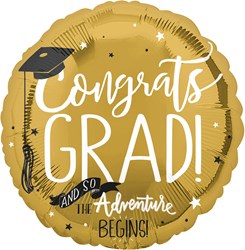 Folieballon Congrats Grad! (43cm)