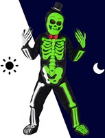 Skelet Pak Glow in Dark Kind